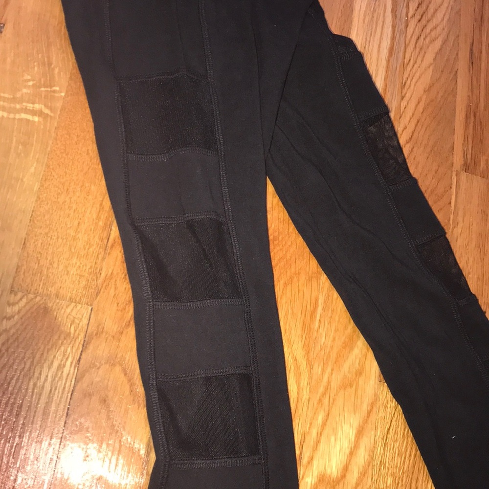 See through gym leggings